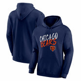 Chicago Bears Hustle Hoodie - Navy - NFL