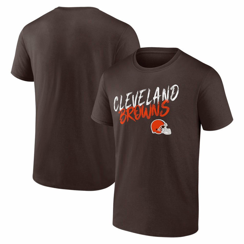 Cleveland Browns Hustle T-Shirt - Brown - NFL