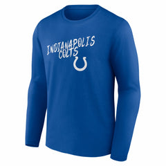 Indianapolis Colts Hustle Long Sleeve T-Shirt - Royal - NFL