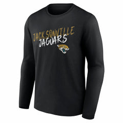 Jacksonville Jaguars Hustle Long Sleeve T-Shirt - Black - NFL
