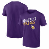 Minnesota Vikings Hustle T-Shirt - Purple - NFL