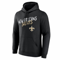 New Orleans Saints Hustle Hoodie - Black - NFL