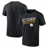 Pittsburgh Steelers Hustle T-Shirt - Black - NFL