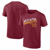 Washington Commanders Hustle T-Shirt - Burgundy - NFL