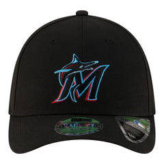 Miami Marlins New Era Player Replica 39THIRTY M-Crown Flex Hat Outlet