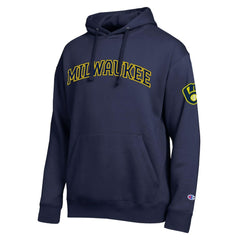 Milwaukee Brewers Champion All Star Wordmark Hoodie Outlet