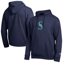 Seattle Mariners Champion All Star Embroidered Logo Hoodie Sale