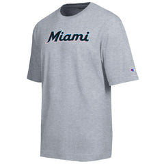 Miami Marlins Champion All Star Chenille Wordmark T-Shirt Online