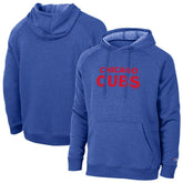 Chicago Cubs Champion Triumph Tri-Blend Raglan Hoodie for sale