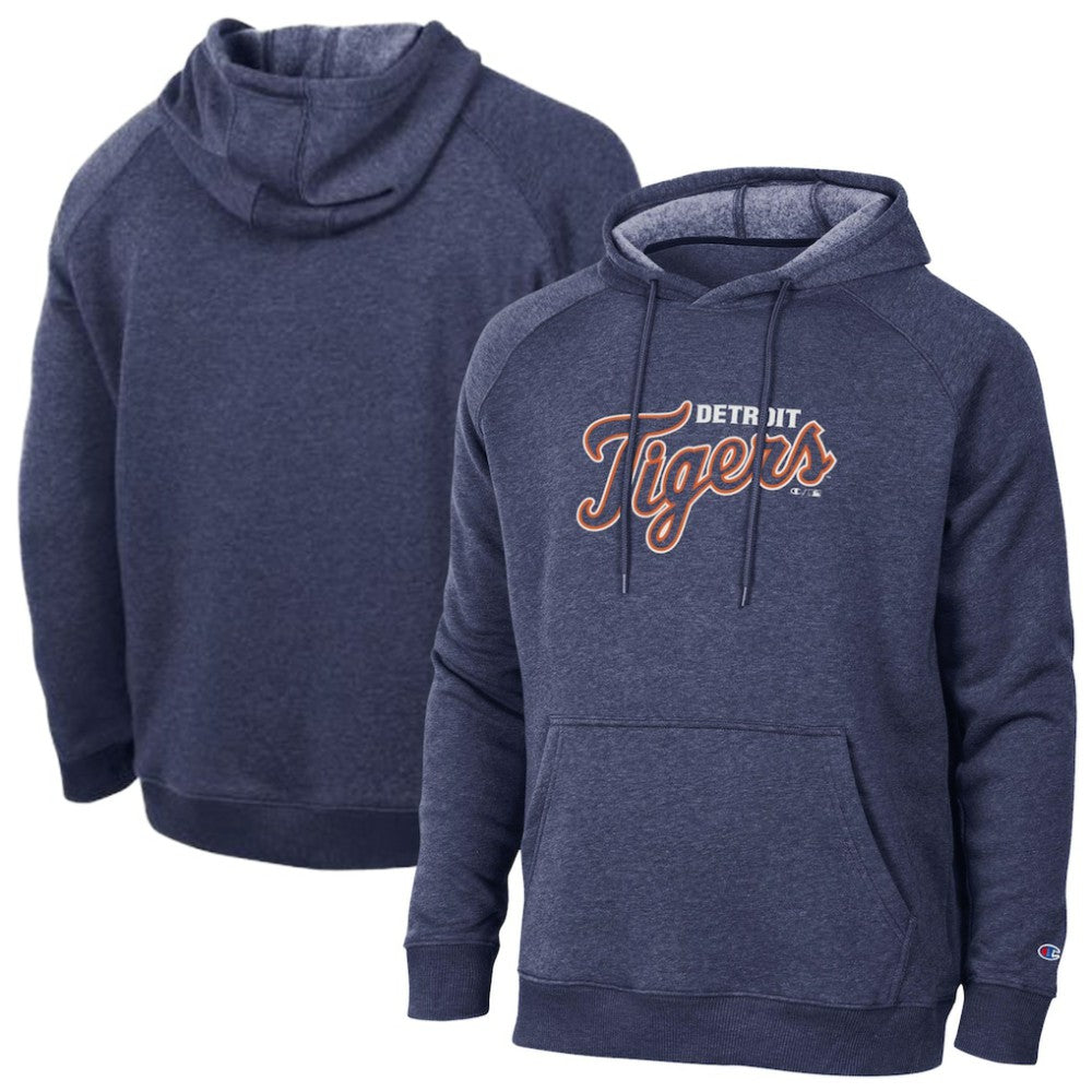 Detroit Tigers Champion Triumph Tri-Blend Raglan Hoodie for sale