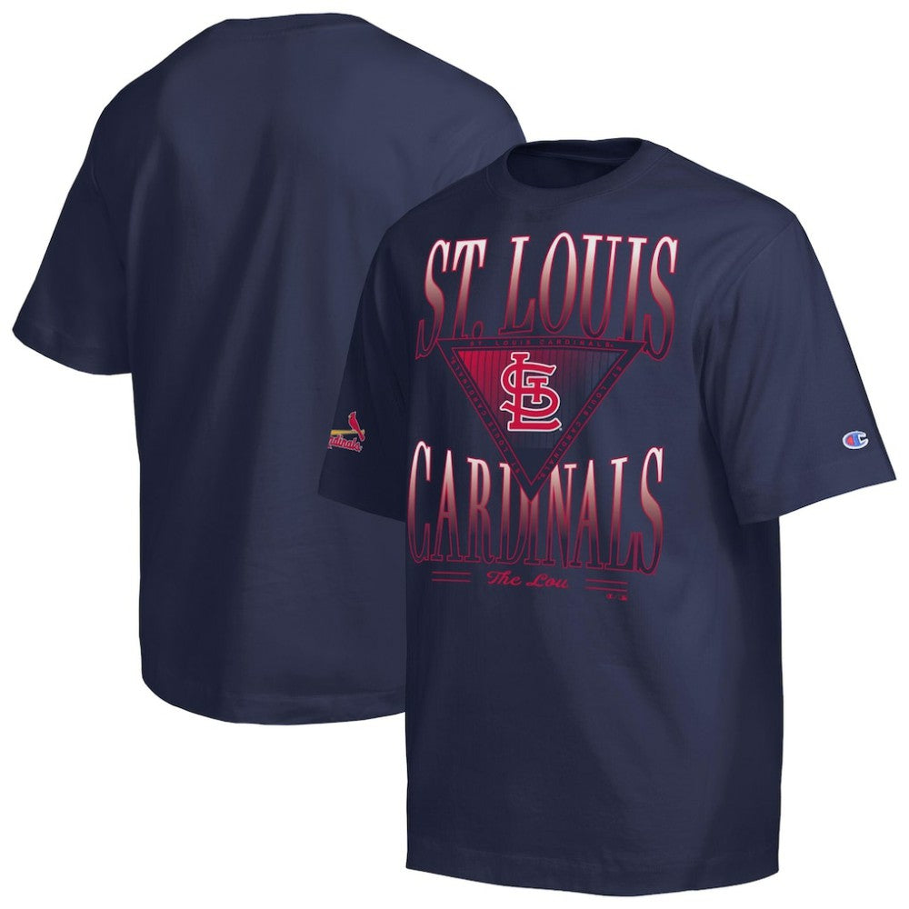 St. Louis Cardinals Champion Traditions Two Locations T-Shirt for sale
