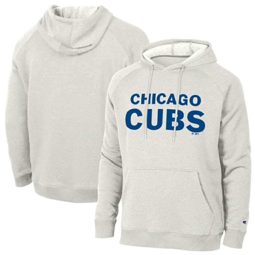 Chicago Cubs Champion Triumph Tri-Blend Raglan Hoodie for sale