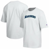 Seattle Mariners Champion All Star Arched Chenille Wordmark T-Shirt Near Me