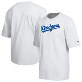 Los Angeles Dodgers Champion All Star Arched Chenille Wordmark T-Shirt for sale