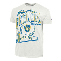 Milwaukee Brewers Champion Winning Tradition Cooperstown Tri-Blend T-Shirt Sale