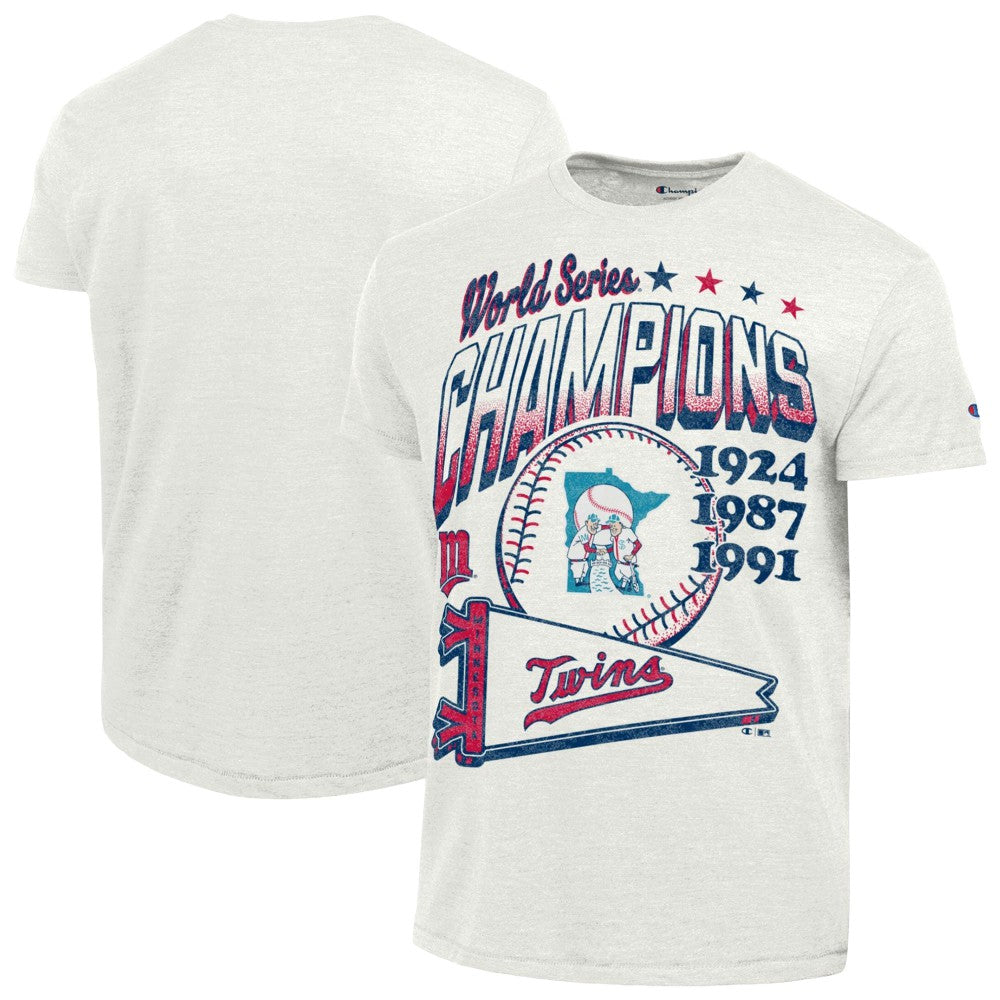 Minnesota Twins Champion Winning Tradition Cooperstown Tri-Blend T-Shirt Discount