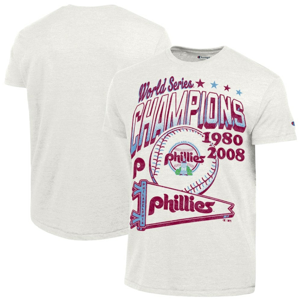 Philadelphia Phillies Champion Winning Tradition Cooperstown Tri-Blend T-Shirt Near Me