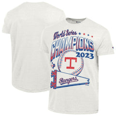 Texas Rangers Champion Winning Tradition Cooperstown Tri-Blend T-Shirt Outlet