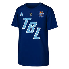 Nikita Kucherov Tampa Bay Lightning Fanatics Youth Alternate Captain 2026 Stadium Series T-Shirt - Blue | Fanatics on sale