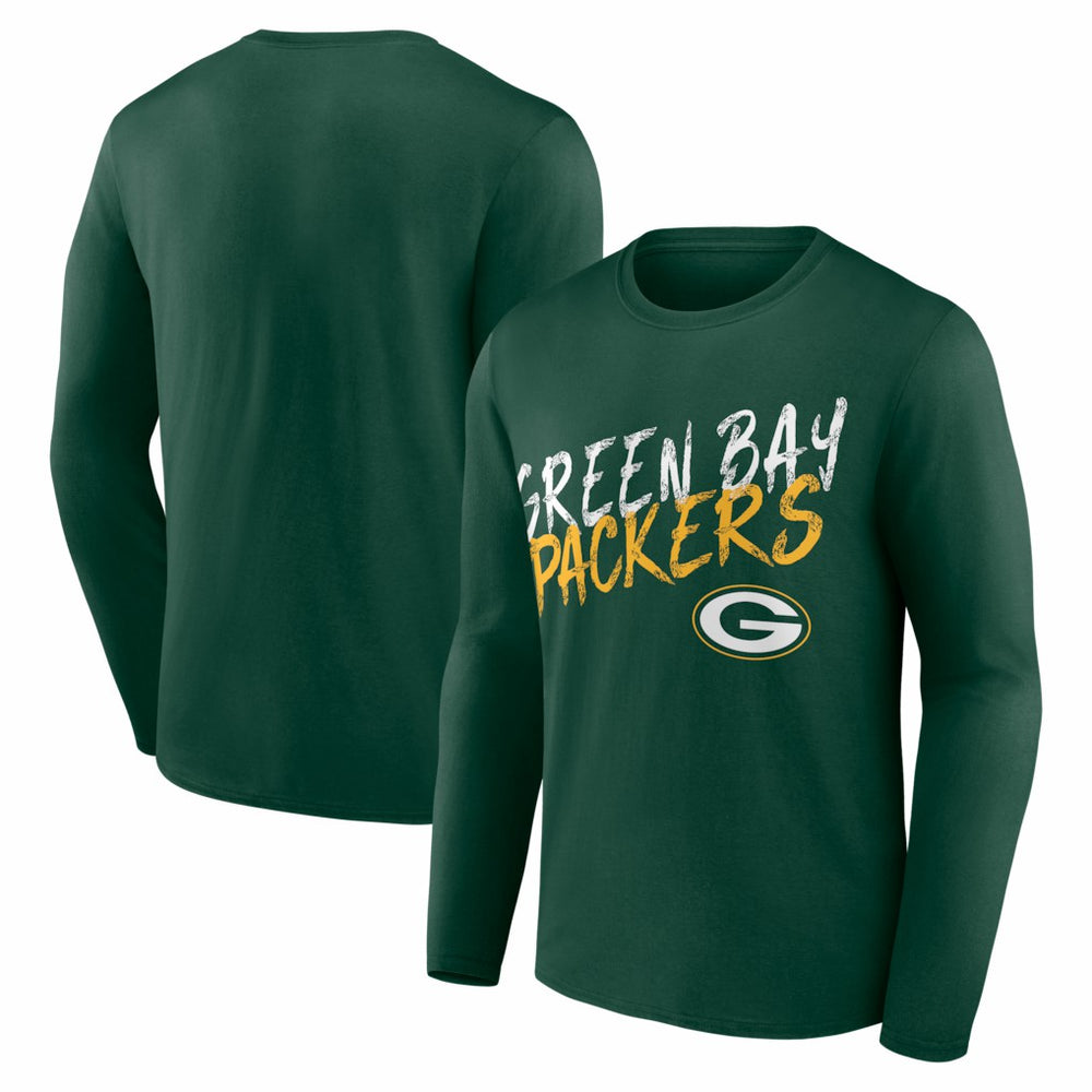 Green Bay Packers Hustle Long Sleeve T-Shirt - Green - NFL