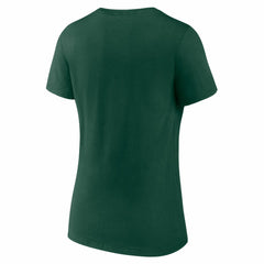 Green Bay Packers Women's Hustle V-Neck T-Shirt - Green - NFL