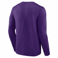 Minnesota Vikings Hustle Long Sleeve T-Shirt - Purple - NFL