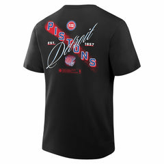 Detroit Pistons SOS T-Shirt Black