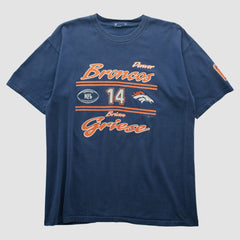 Denver Broncos 2000s T-shirt - Navy Vintage - Fanatics