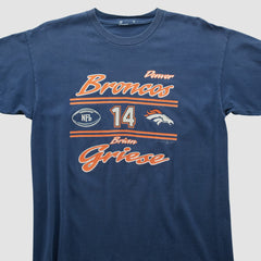 Denver Broncos 2000s T-shirt - Navy Vintage - Fanatics