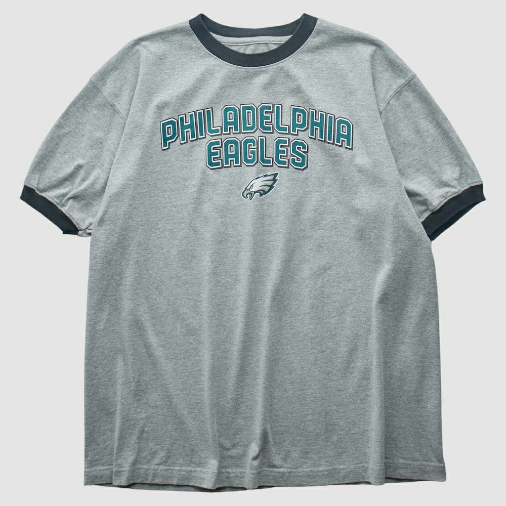 Philadelphia Eagles Reebok 2000s T-shirt - Heather Gray Vintage - Fanatics