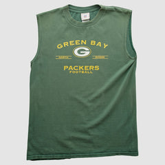 Green Bay Packers NFL 2000s Tank - Green Vintage - Fanatics