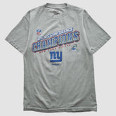 New York Giants Reebok 2011 T-shirt - Heather Gray Vintage - Fanatics