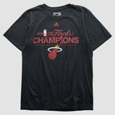 Adidas Miami Heat 2013 T-shirt Black Vintage