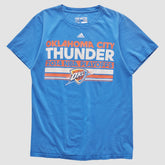 Adidas Oklahoma City Thunder 2014 T-shirt Blue Vintage