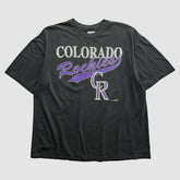 Colorado Rockies Hanes 90s T-shirt Online
