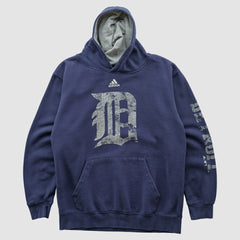Detroit Tigers Adidas 2010s Hooded Pullover Sweatshirt Discount