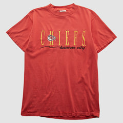 Kansas City Chiefs Tultex 90s T-shirt - Red Vintage - Fanatics