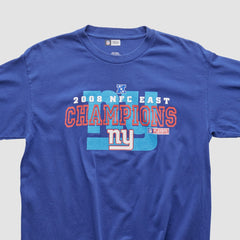 New York Giants NFL 2008 Long Sleeve T-shirt - Blue Vintage - Fanatics