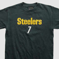 Pittsburgh Steelers Reebok 2000s T-shirt - Black Vintage - Fanatics