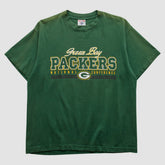 Green Bay Packers Sof Tee 2000s T-shirt - Green Vintage - Fanatics
