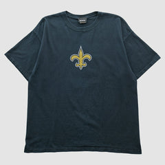 New Orleans Saints Reebok 2000s T-shirt - Navy Vintage - Fanatics