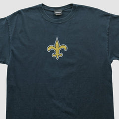 New Orleans Saints Reebok 2000s T-shirt - Navy Vintage - Fanatics