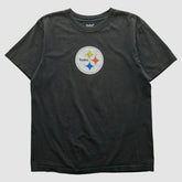 Pittsburgh Steelers Reebok 2000s T-shirt - Black Vintage - Fanatics