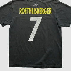 Pittsburgh Steelers Reebok 2000s T-shirt - Black Vintage - Fanatics