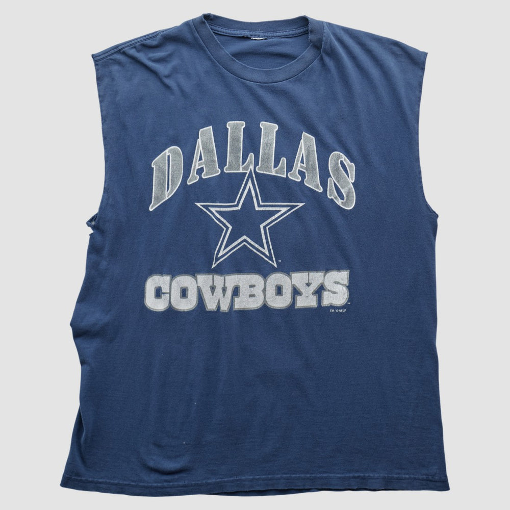 Dallas Cowboys 90s Tank - Navy Vintage - Fanatics