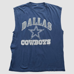 Dallas Cowboys 90s Tank - Navy Vintage - Fanatics