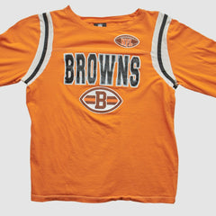 Cleveland Browns NFL 2010s Long Sleeve T-shirt - Orange Vintage - Fanatics