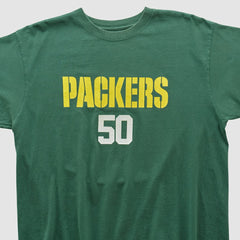 Green Bay Packers Reebok 2000s T-shirt - Green Vintage - Fanatics