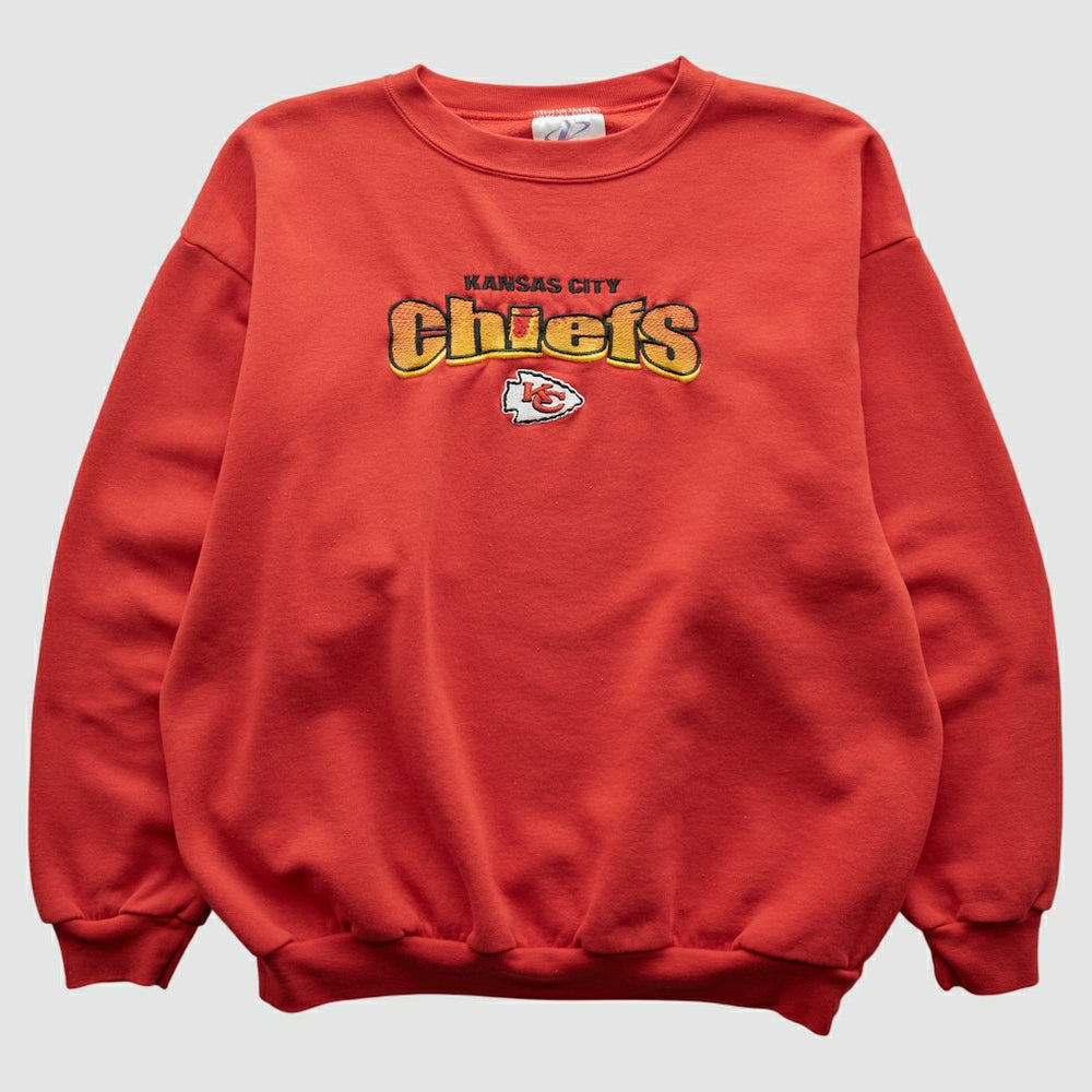 Kansas City Chiefs Logo Athletic 90s Sweatshirt - Red Vintage - Fanatics