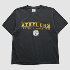 Pittsburgh Steelers Champion 1996 T-shirt - Black Vintage - Fanatics